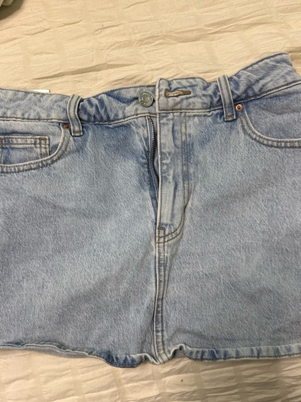 Pacsun Light Blue Jean Skirt